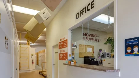 Inside the Mini Mall Office Lacombe