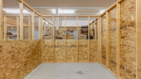 Inside a climate Control unit in Lacombe