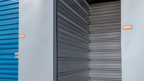 Inside a storage unit in Sexsmtih