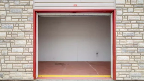Inside a storage unit in Grand Prairie