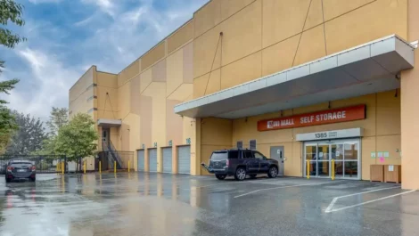 Mini Mall Storage Entrance