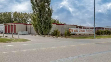 Outside of Mini Mall Storage in Lacombe