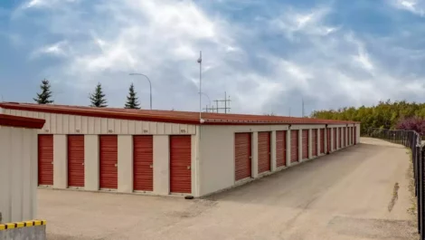 Drive up Self Storage units