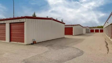 Drive up Self Storage units