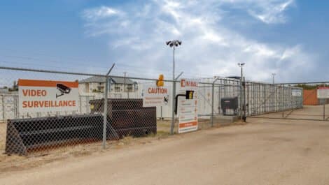 Mini Mall Storage Fence