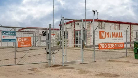 Mini Mall Storage Gate