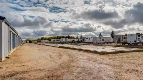 Outside Storage units