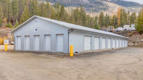 Outside Storage units in Nelson