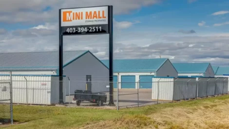 Mini Mall Storage Sign