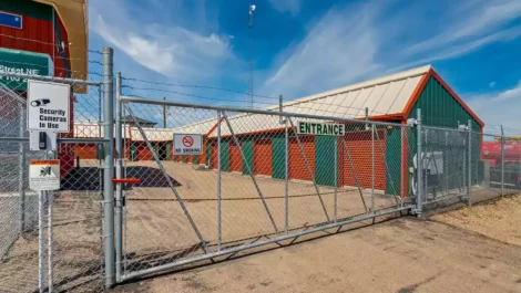 Storage Gated Entrance