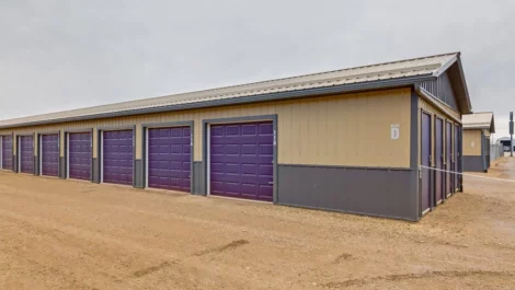 Outside storage units Camrose