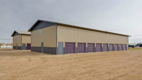 Mini Mall Storage Building in Camrose