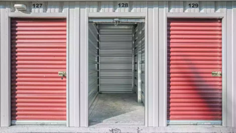 Inside a storage unit in Kemptville