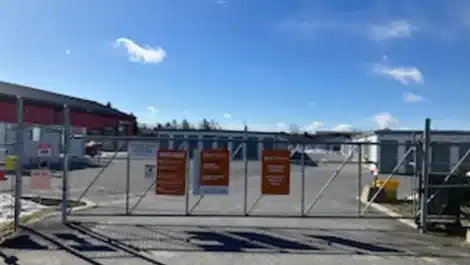 secure gate access to self storge facility