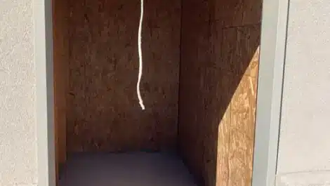Small sized self storage unit