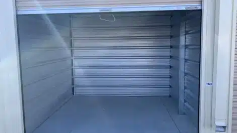Medium sized self storage unit
