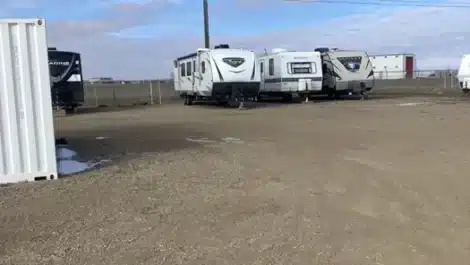 RV parking lot