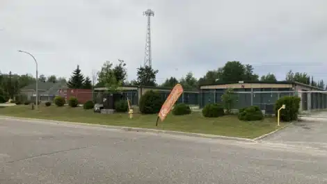 view of self storage facility in Timmins