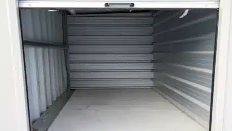 small sized outdoor self storage unit