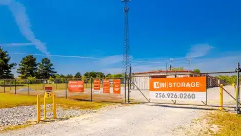 storage facility gate