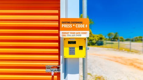 opentech alliance gate keypad