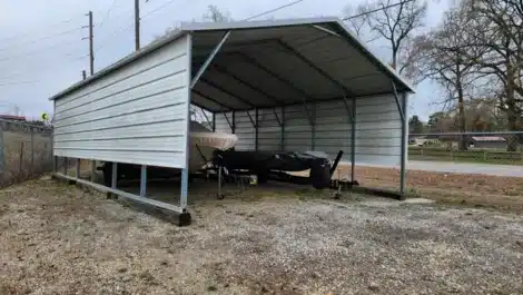 covered vehicle parking