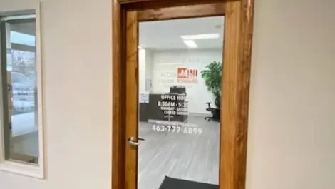 Office entrance