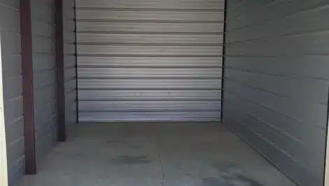 inside medium sized self storage unit