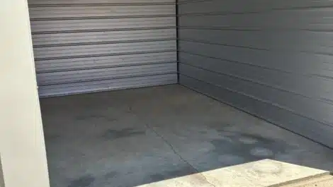 inside medium self storage unit