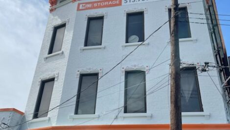 outside view of self storage facility