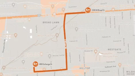 columbus site map