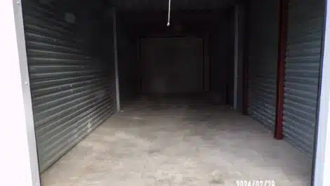open storage unit