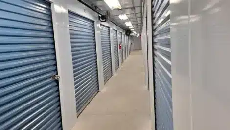 self storage hallway