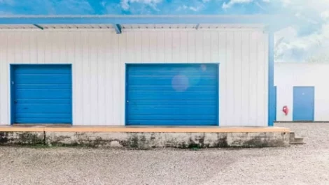 Storage building in Cleveland