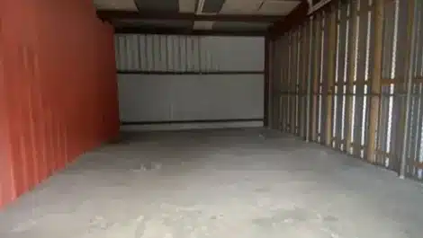 Large sized self storage unit