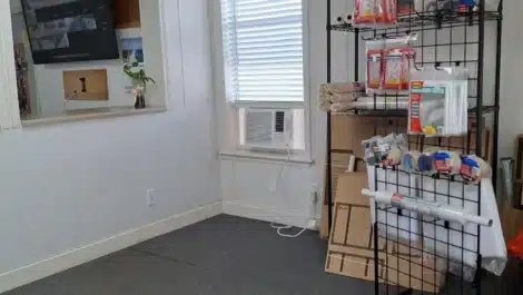 main office at self storage facility