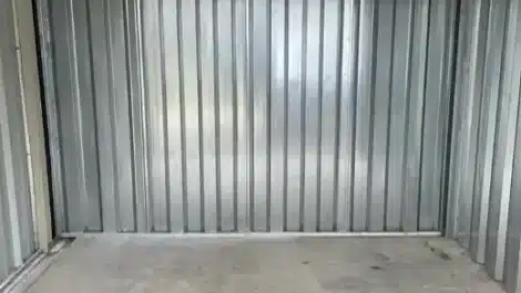 large clean self storage unit