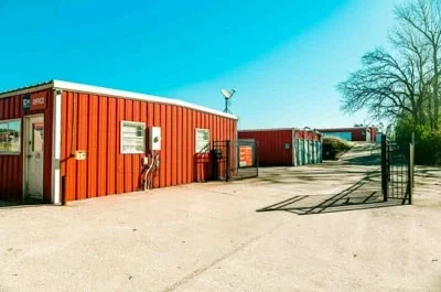 Facility gate at Mini Mall Storage in Nacogdoches
