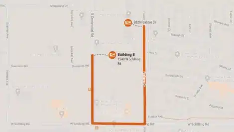 Salina site map