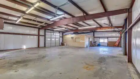 Large indoor storage space at the self storage facility in Hutchinson KS