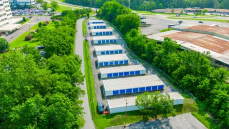 Kingsport Drone shot
