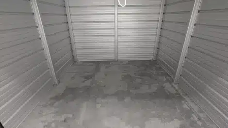 inside small-medium sized self storage unit