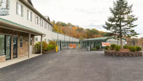 secure, gated storage facility