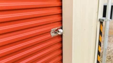 locked storage unit