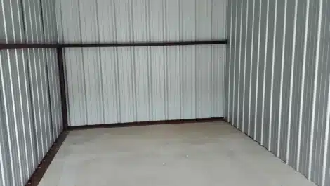 Inside of medium sized storage unit