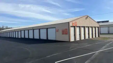 Medium sized self storage units