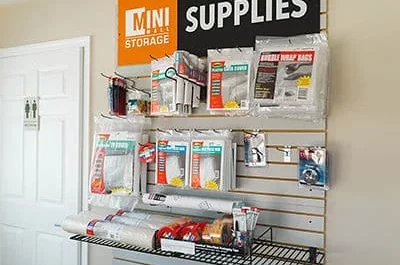 Moving supplies for self storage