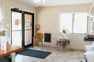customer service office of self storage facility