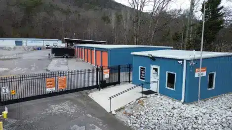 Front office for a self storage facility in Soddy Daisy, Tennessee